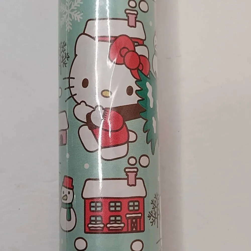 Hello Kitty by Sanrio Christmas Wrapping Paper 3ft x 2yds (20 sf) New in Package